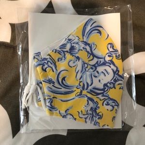 Tory Burch Printed Face Mask